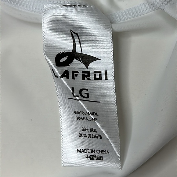 New Set of 2 LAFROI Men's Long Sleeve UPF 50+ Baselayer Skins Rash Gaurd Size L - Picture 11 of 15